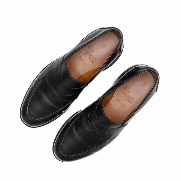 $850 Allen Edmonds Randolph Black Shell Cordovan Penny Loafer — US 10 EEE main image 11